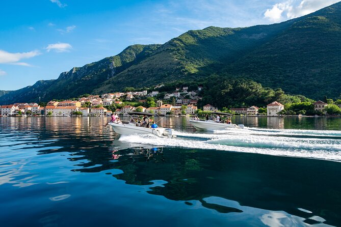 The Grand Boka Tour:Blue Cave, Lady of the Rocks & Submarine Base - Mamula Island and the fortress stories you hear from the water
