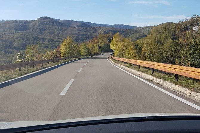 Transfer from Podgorica to Sarajevo - Meeting Your Driver: Name Sign in Arrivals, Then Right to the Car