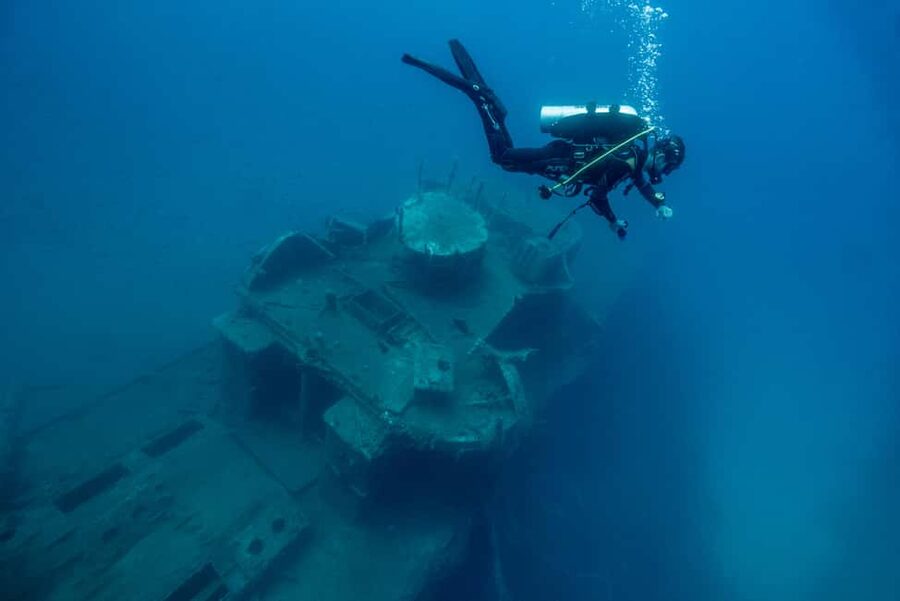 Try Scuba Diving from Boat in Budva - Budva Diving Center - In-water experience around Sveti Nikola Island: what it feels like at your level