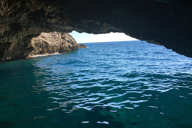 VIP Private Charter: Blue Cave & Lady of the Rocks (Flexible) - Stop 4: Former submarine tunnel through Verige and into the Cold War story