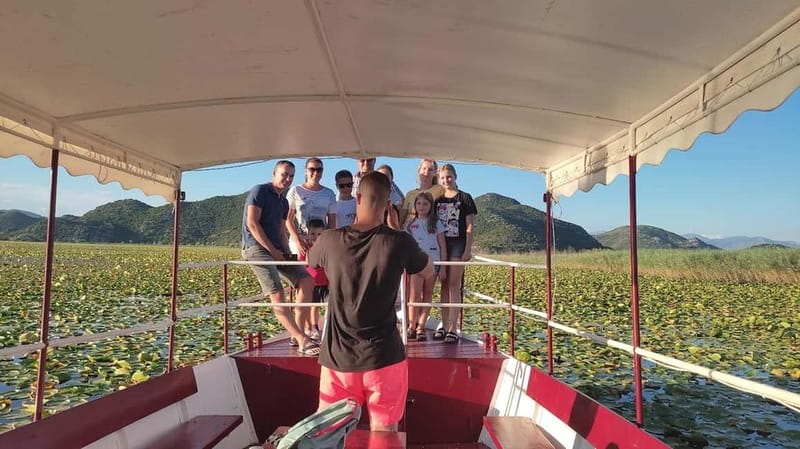 Virpazar – Skadar Lake: sunrise and sunset cruise - Under the Belgrade-Bar railway, then past Lesendro fortress