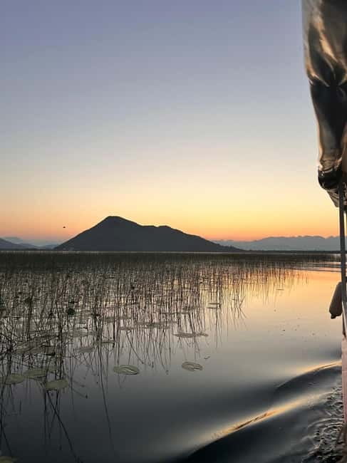 Virpazar – Skadar Lake: sunrise and sunset cruise - Donja Sela swim break, plus what to bring
