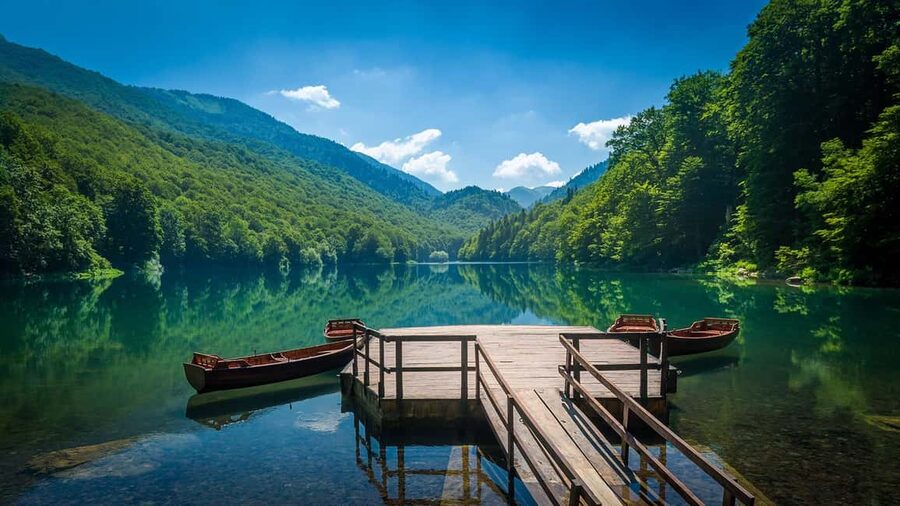 Visit Biograd lake, city Kolasin and Canyon. - The canyon drive to Kolasin through Moraca Gorge
